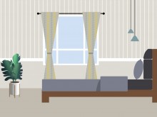 养老地产项目室内卧室常用家居布置之床的布置要点（二）